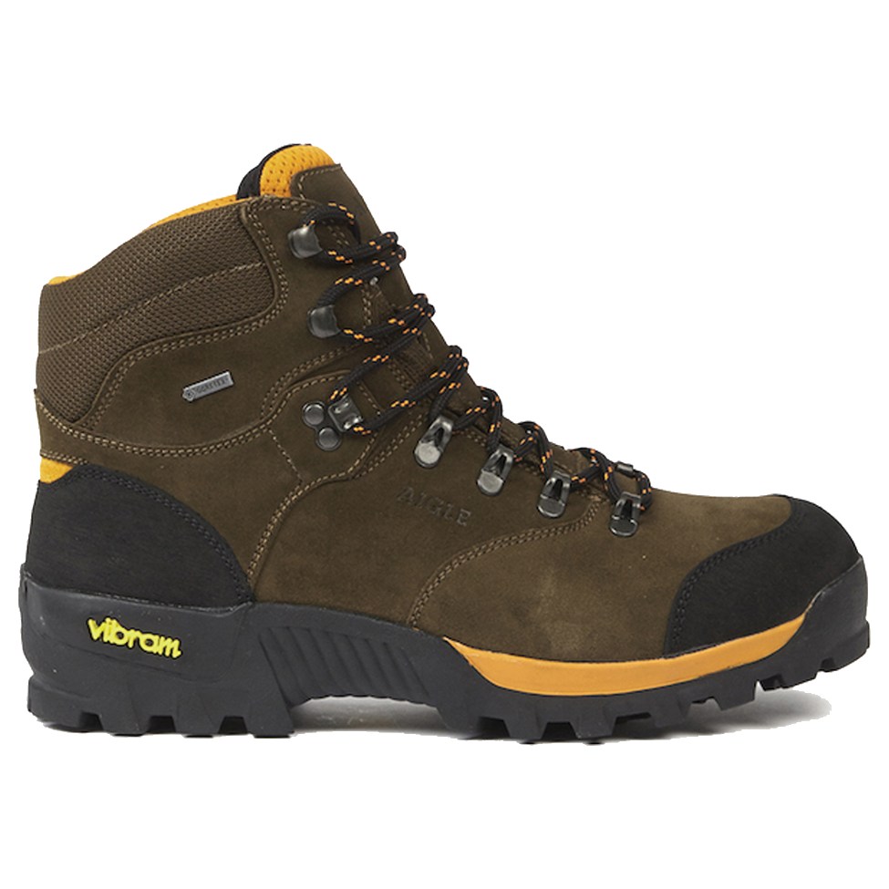 AIGLE Altavio Gore Tex Waterproof Hiking Boots ankle support hard wearing sole - Image 2