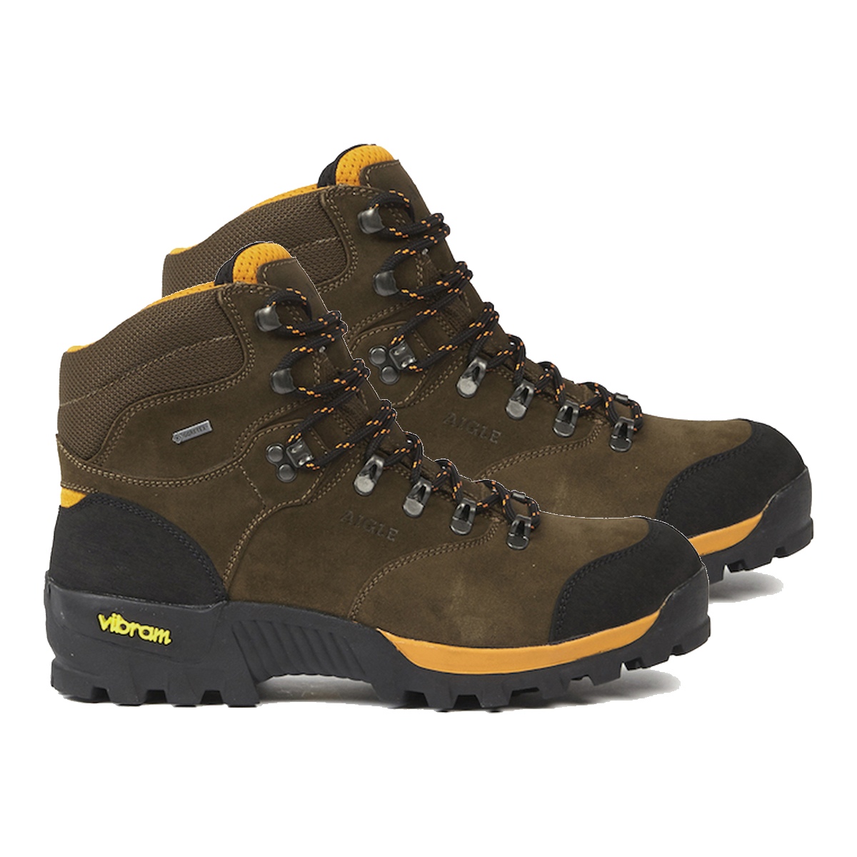 AIGLE Altavio Gore Tex Waterproof Hiking Boots ankle support hard wearing sole