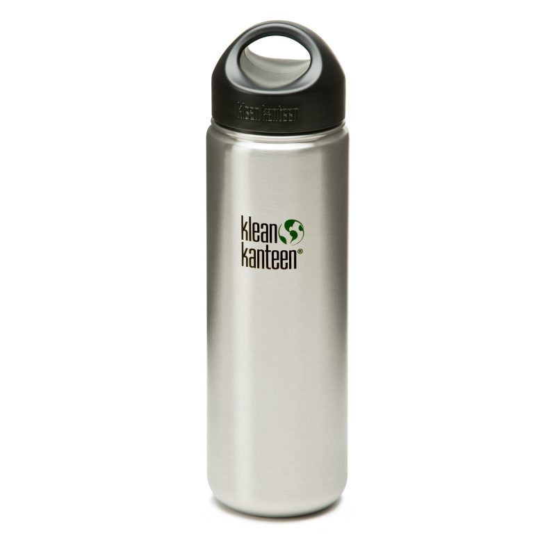 Klean Kanteen Wide 27oz/800ml Stainless Steel water bottle with loop cap