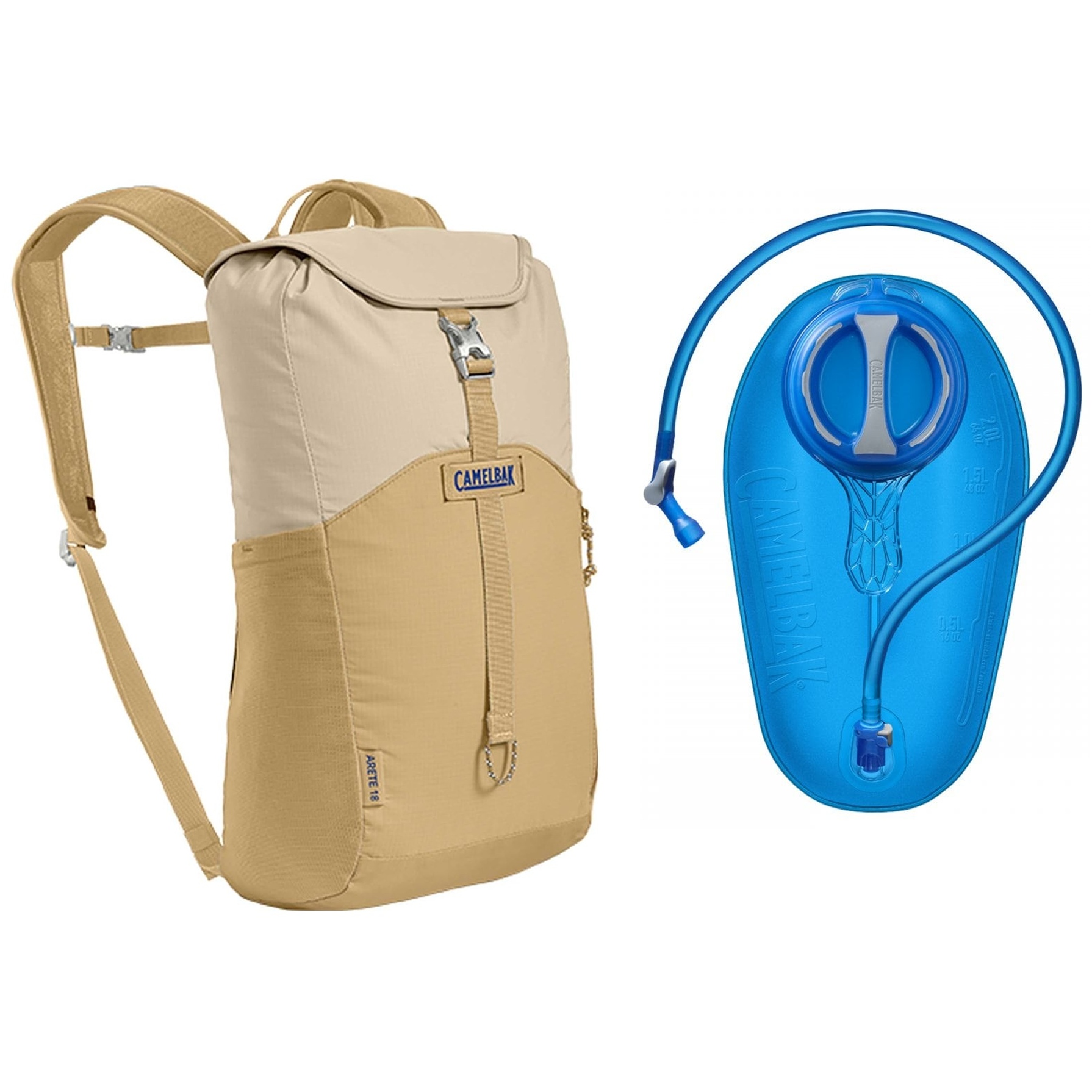 CamelBak Arete Terra 18L backpack With 2L Crux reservoir bladder