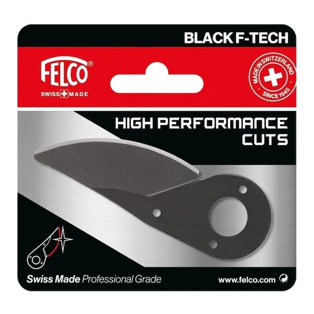 Felco F-Tech Black reduced friction Cutting blade for secateurs models 7 8