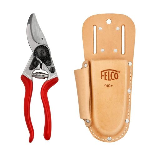 Felco Model 8 secateurs with Leather Plus Holster Swiss made Pruning ...